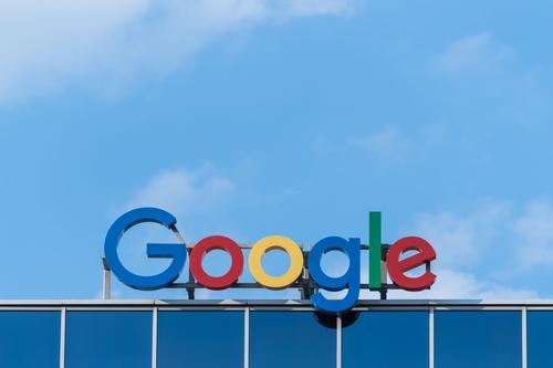 グーグルの企業ロゴの写真